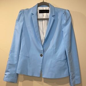 Zara Sky Blue Blazer